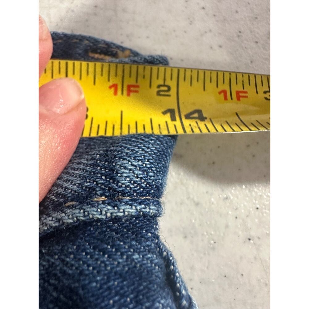 MOUSSY Vintage Tapered Jeans Made In Japan In Light Blue Sz 26 Denim Designer C7 - Picture 6 of 8